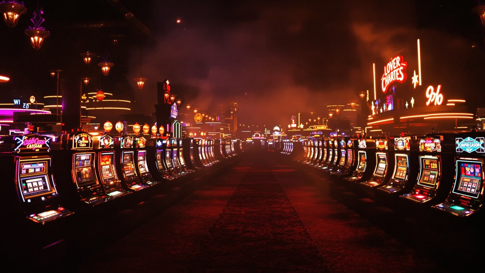 Vegas casino floor